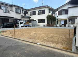 春日部市南中曽根、土地の画像です