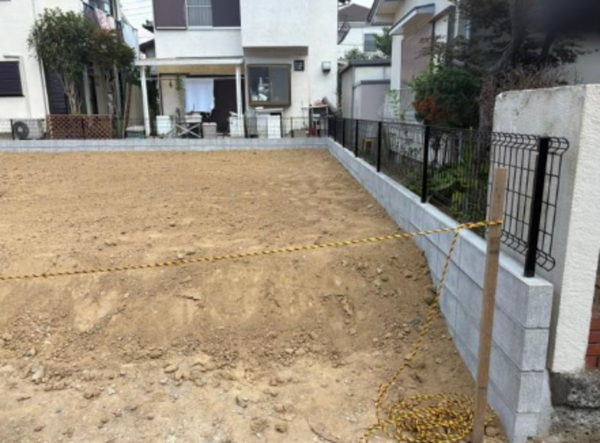 春日部市南中曽根、土地の画像です