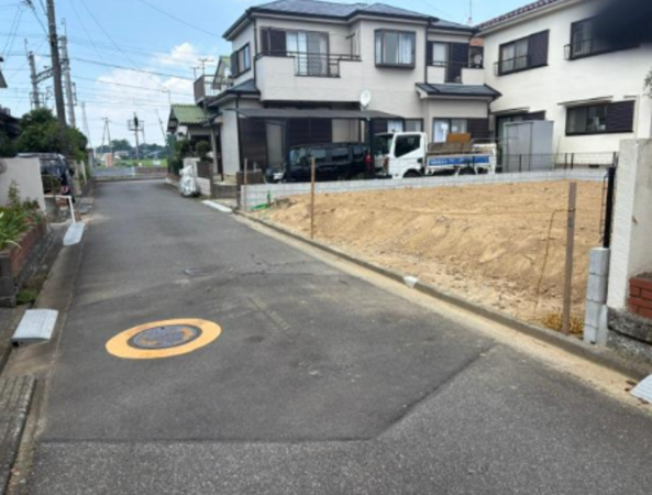 春日部市南中曽根、土地の画像です