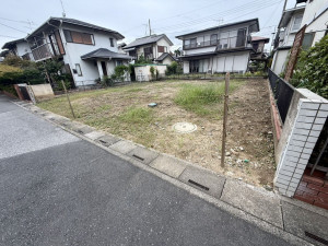 春日部市大沼、土地の画像です