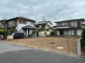 春日部市大沼、土地の画像です