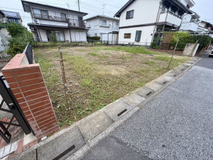 春日部市大沼、土地の画像です