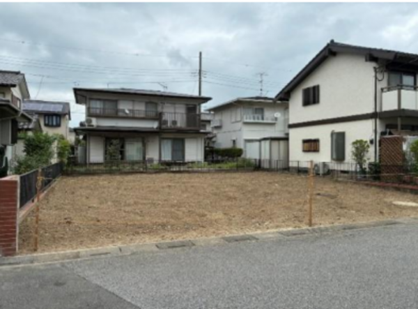 春日部市大沼、土地の画像です