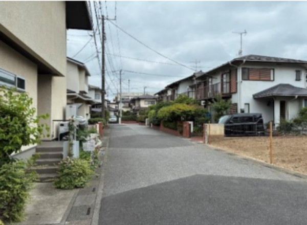春日部市大沼、土地の画像です