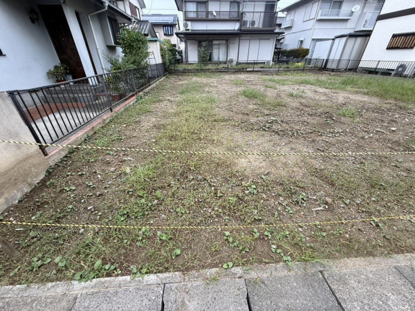 春日部市大沼、土地の画像です