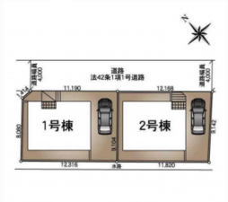 春日部市増戸、新築一戸建ての画像です