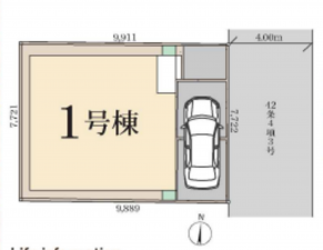 春日部市南、新築一戸建ての画像です
