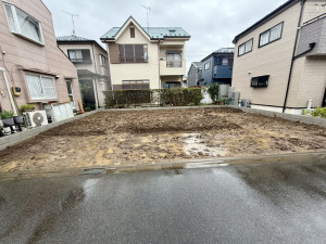 春日部市藤塚、土地の画像です
