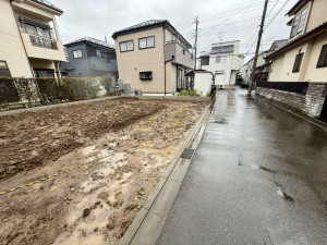 春日部市藤塚、土地の画像です
