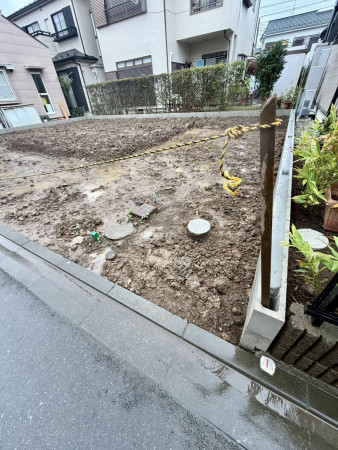 春日部市藤塚、土地の画像です