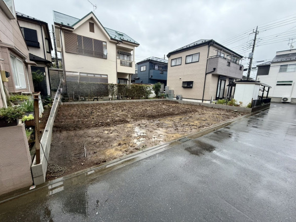 春日部市藤塚、土地の画像です