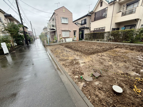 春日部市藤塚、土地の画像です