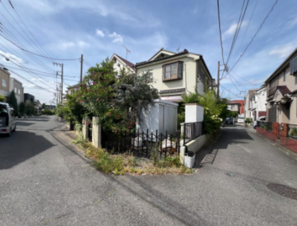 春日部市大枝、土地の画像です