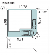 春日部市藤塚、新築一戸建ての画像です