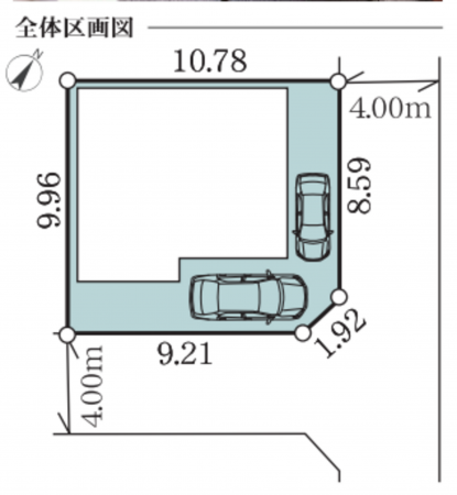 春日部市藤塚、新築一戸建ての画像です
