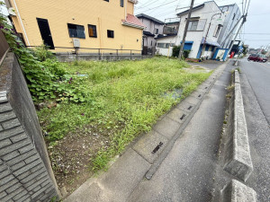 春日部市栄町、土地の画像です
