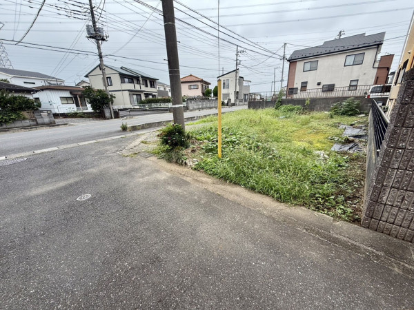 春日部市栄町、土地の画像です