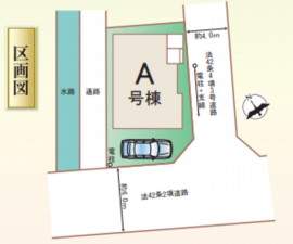 春日部市上蛭田、新築一戸建ての画像です