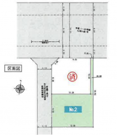 春日部市中央、新築一戸建ての画像です