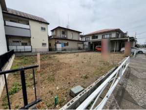 春日部市豊町、土地の画像です
