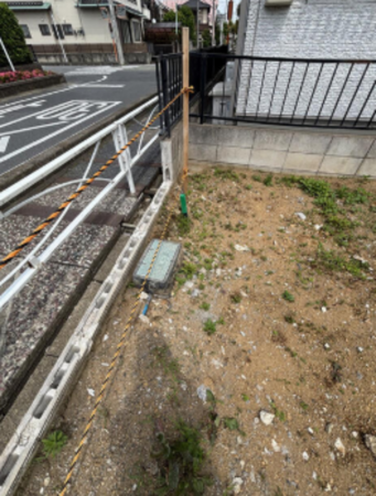 春日部市豊町、土地の画像です