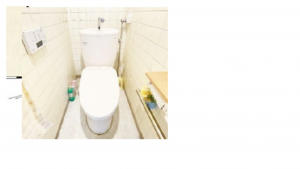 神戸市須磨区白川台、土地のトイレ画像です