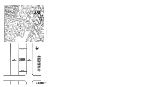 神戸市須磨区白川台、土地の間取り画像です