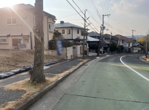 神戸市須磨区白川台、土地の画像です