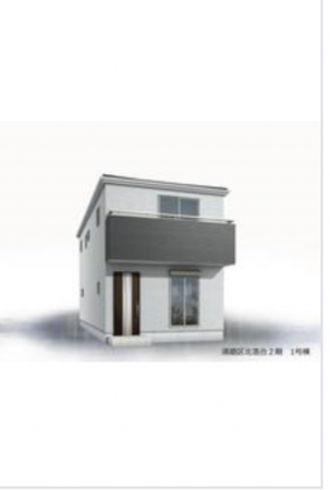 神戸市須磨区北落合、新築一戸建ての外観画像です