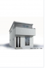 神戸市須磨区北落合、新築一戸建ての外観画像です