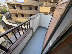 神戸市須磨区月見山町、中古一戸建てのバルコニー画像です