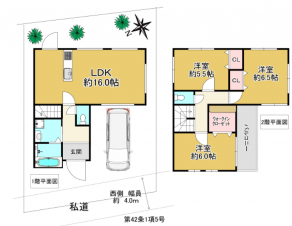 神戸市須磨区禅昌寺町、中古一戸建ての間取り画像です