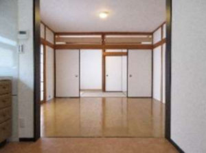 神戸市須磨区友が丘、中古一戸建ての居間画像です