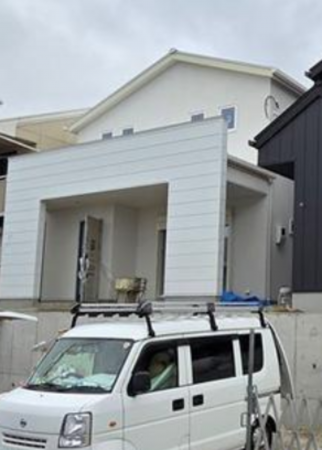 神戸市須磨区白川台、新築一戸建ての外観画像です