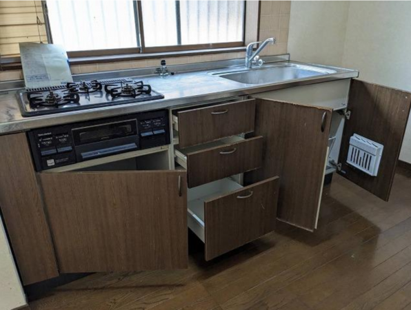 神戸市須磨区大手町、中古一戸建てのキッチン画像です