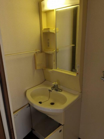 神戸市須磨区大手町、中古一戸建ての洗面画像です