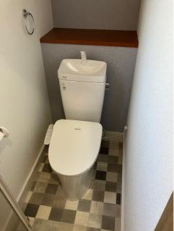 神戸市須磨区東白川台、中古一戸建てのトイレ画像です