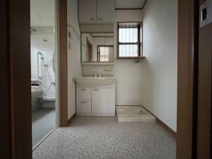 神戸市須磨区若草町、中古一戸建ての洗面画像です