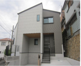 神戸市須磨区板宿町、新築一戸建ての外観画像です