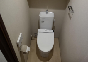 神戸市須磨区村雨町、中古マンションのトイレ画像です