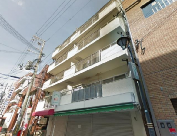 神戸市須磨区前池町、中古マンションの外観画像です