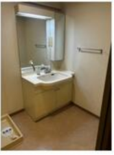 神戸市須磨区妙法寺、中古マンションの洗面画像です