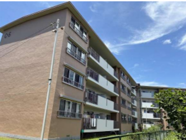 神戸市須磨区友が丘、中古マンションの外観画像です