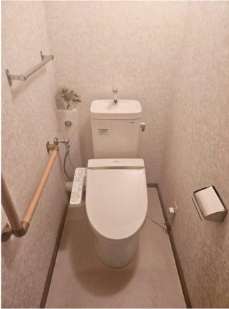 神戸市須磨区神の谷、中古マンションのトイレ画像です