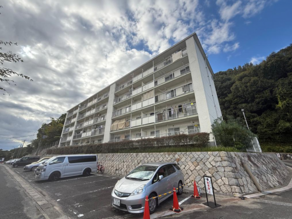 神戸市須磨区一ノ谷町、中古マンションの外観画像です