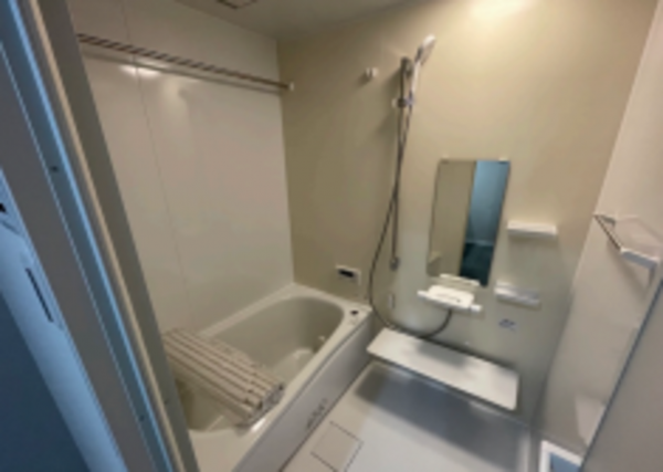 神戸市須磨区北落合、中古マンションの風呂画像です