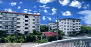 神戸市須磨区神の谷、中古マンションの外観画像です