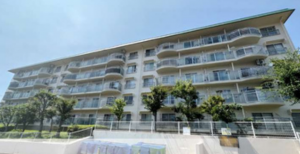 神戸市須磨区神の谷、中古マンションの外観画像です