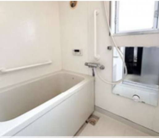 神戸市須磨区神の谷、中古マンションの風呂画像です