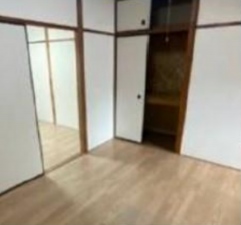 神戸市須磨区妙法寺、収益物件/アパートの居間画像です